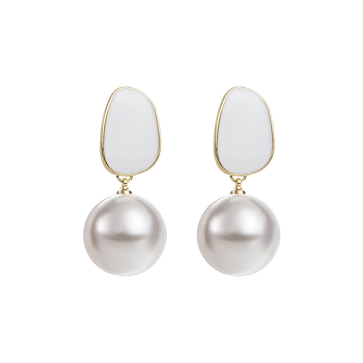 Women's Fashion Personality Style Pearl Trendy Grace Earrings