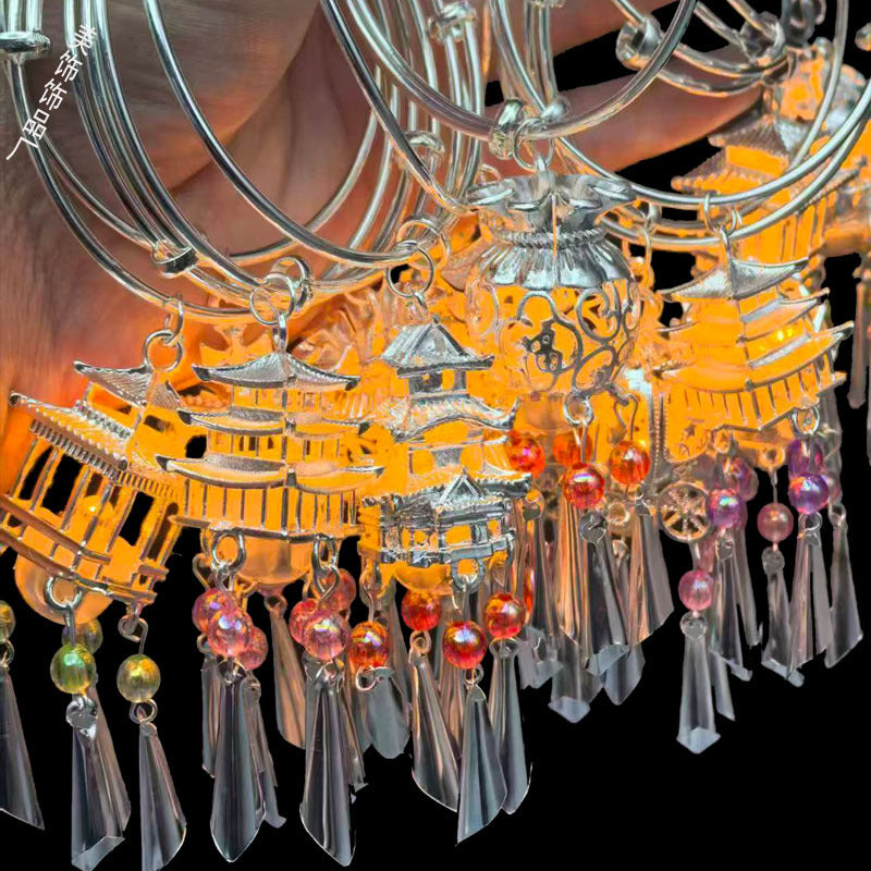 Chinese Ancient Rhyme National Style Luminous Exquisite With Light Antique Bracelets