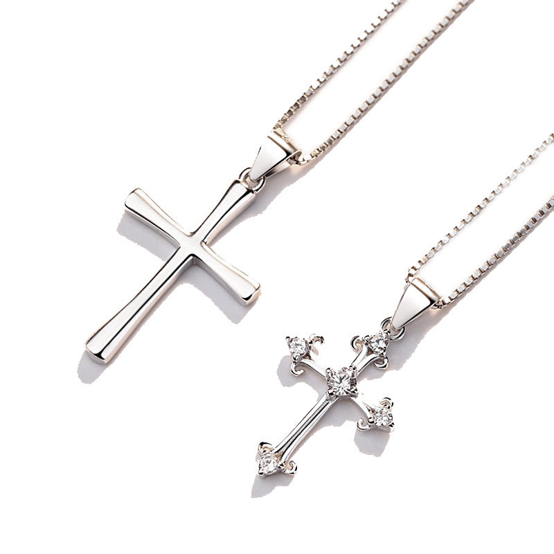 Women's & Men's Live Broadcast Cross Lover Gift Pendants