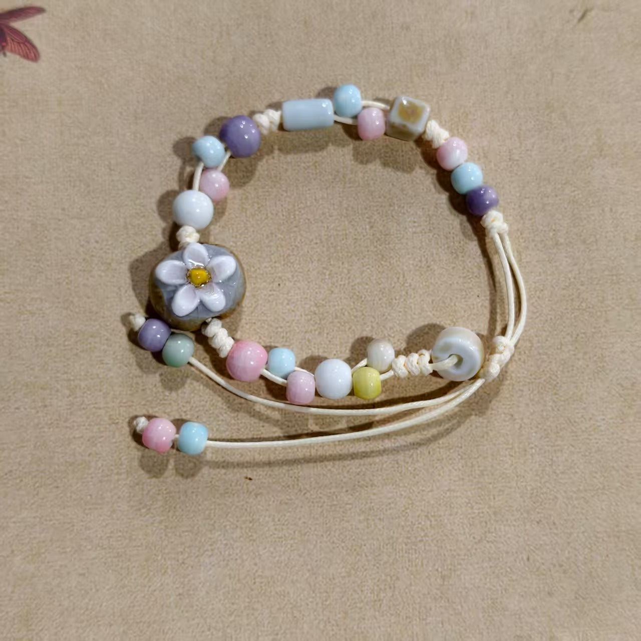 Women's & Men's Chinese Holiday Gift Ceramic Simple Personality Bracelet