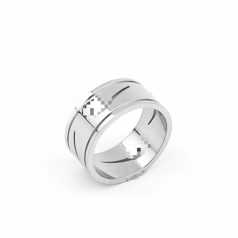 Women's & Men's Hook Hip Hop Cool Street Style Creative Titanium Steel Little Rings