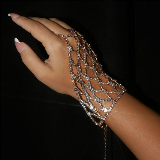 Women's Out Party Dance Super Shiny Crystal Bracelets