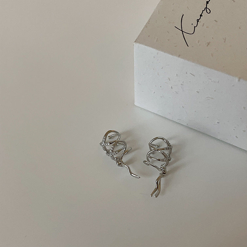 Women's Bow Ear Clip Niche Design Elegant Rings