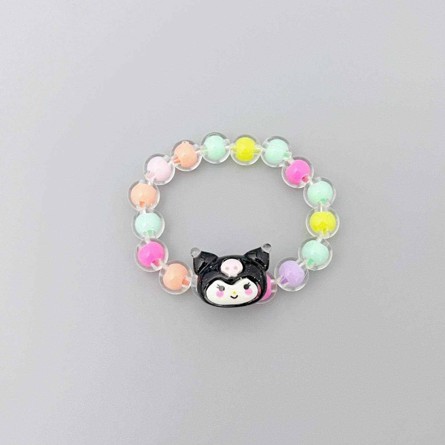 Women's Cartoon Sweet Bangle Travel Versatile Little Colorful Bracelet