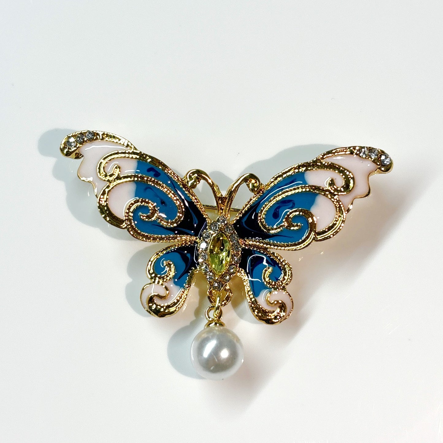 Golden Pearl Corsage Wheat Brooch Female High-grade Brooches