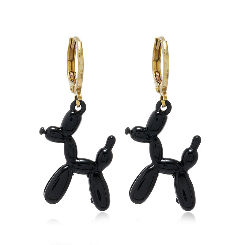 Personalized Creative Balloon Dog Popular Unisex Golden Ear Buckle