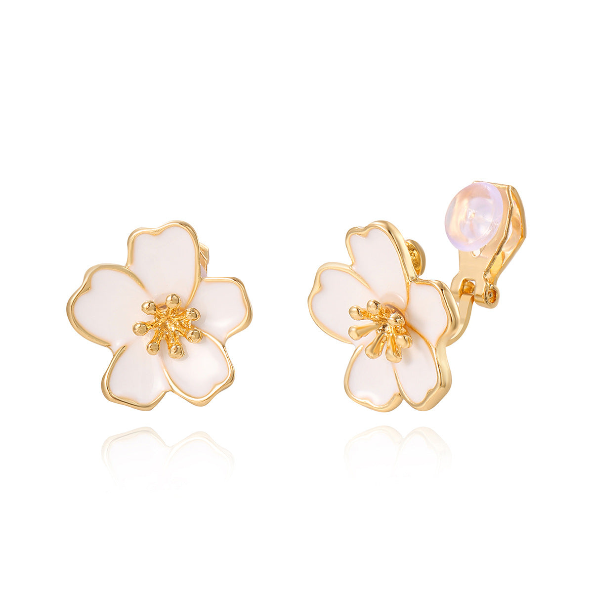 Women's Fashion Refined Grace All Match Pearl Ear Clip Without Stud Earrings