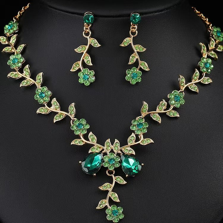 Unique Classic Stylish Cool Diamond Alloy Jewelry Set