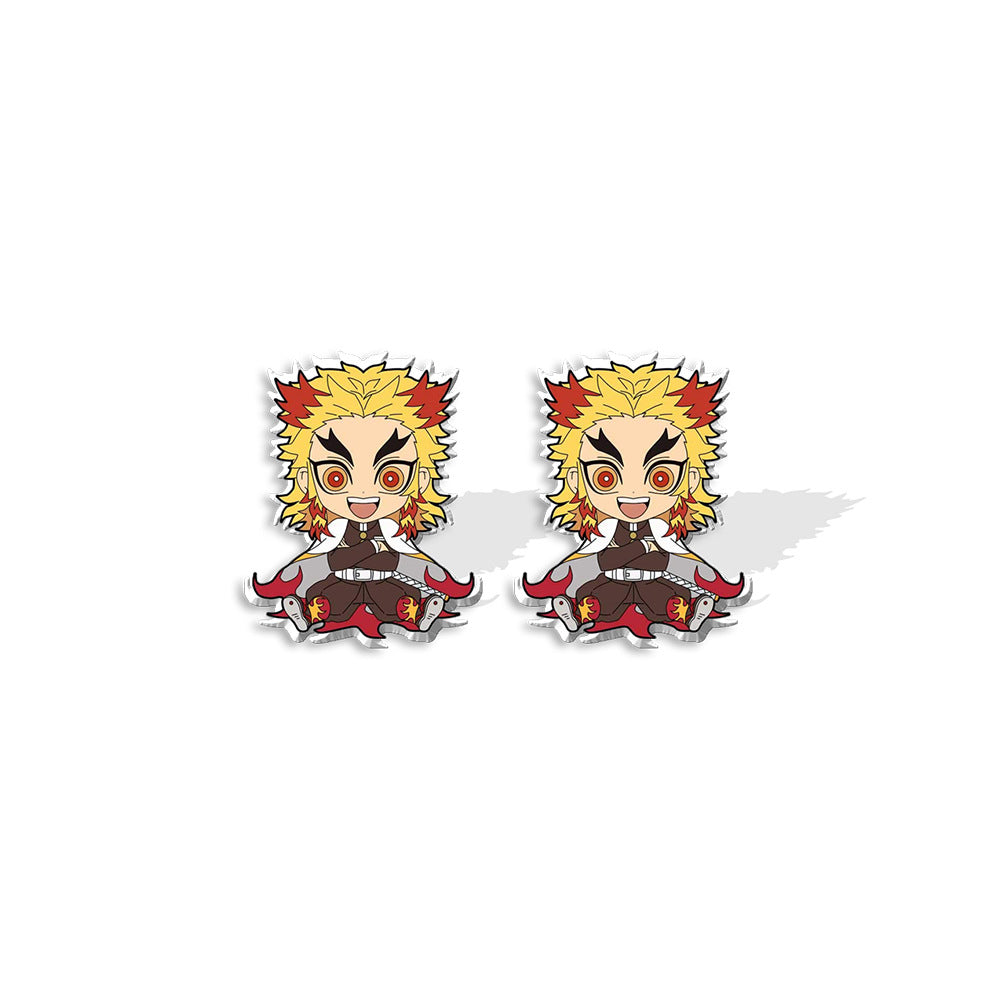 No Anime Secondary Acrylic Heat Shrinkable Sheet Rings