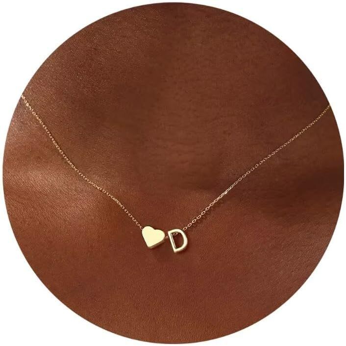 Love Letter Gold-plated Collarbone Durable Low Sensitivity Adjustable Necklace
