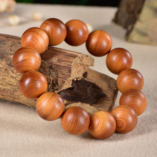 Materials Thuja Wooden Male Gao An Oil Pan Playing Buddha Bracelet