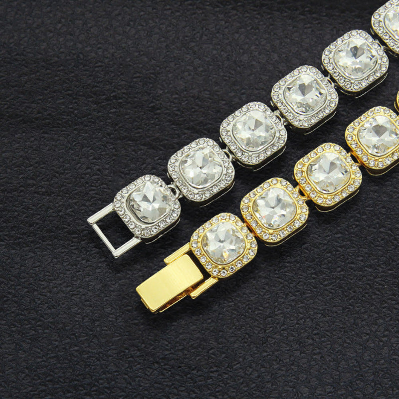 Men's Trendy Cuban Link Chain Night Club Personality Necklace