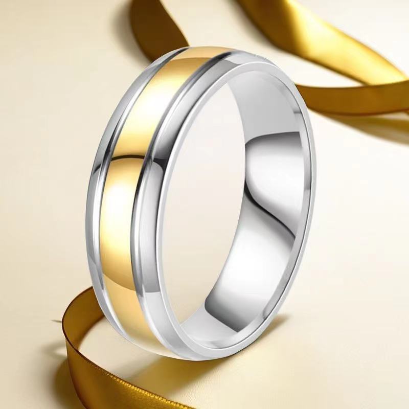 Men's Stainless Steel Design Wind Titanium Simple Bracelets