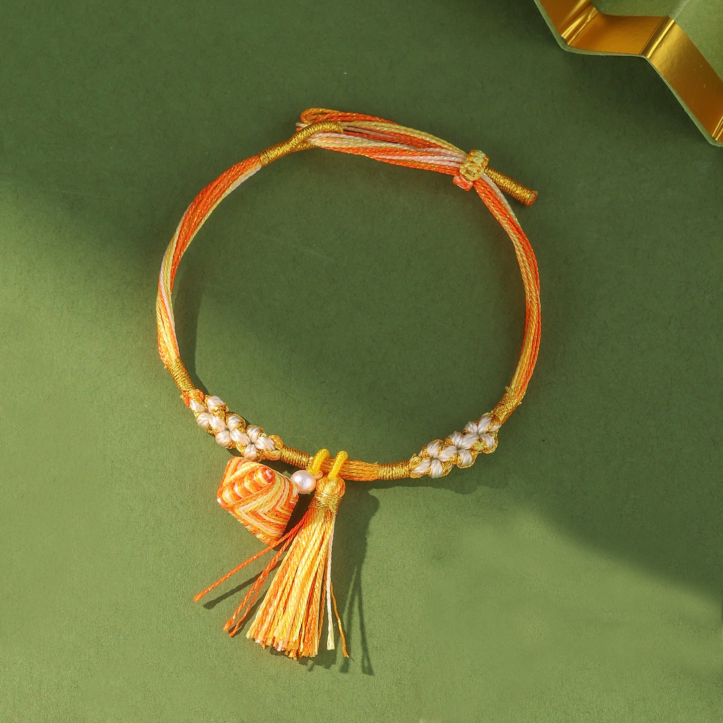 Festival Colorful Rope Ethnic Style Hand-woven Adult Small Sachet Carrying Bracelet