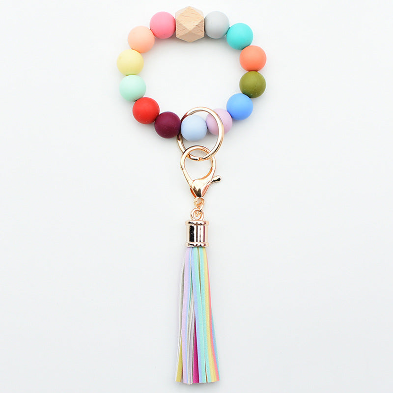 Strict Selection Of Leopard Print Silicone Beads Creative Color Pendants