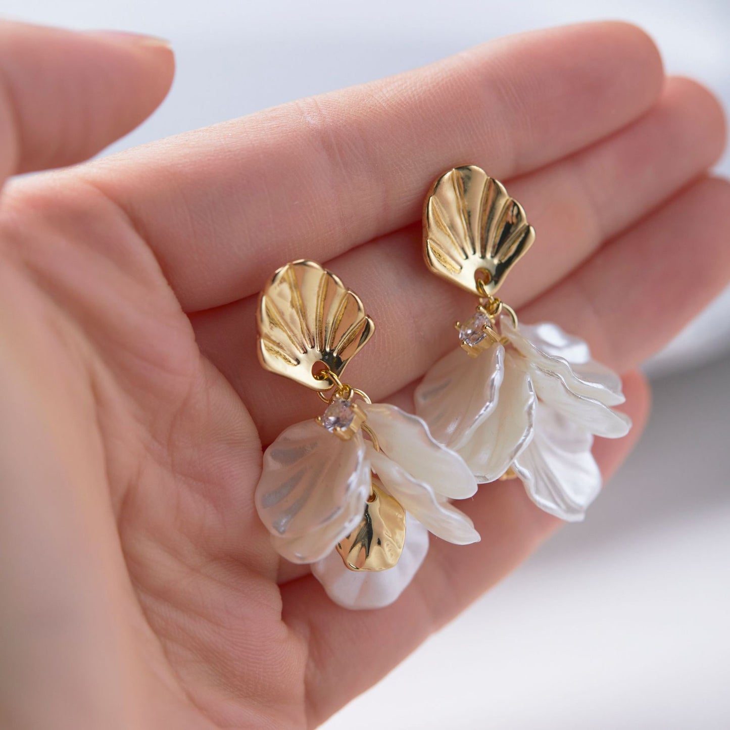 Summer Female Niche Unique Gentle Temperament High Stud Earrings
