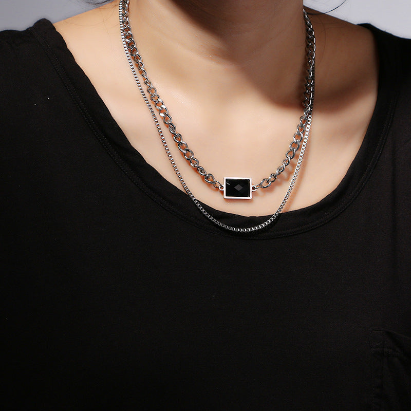 Women's Steel Sweater For Niche Design Trendy Necklaces