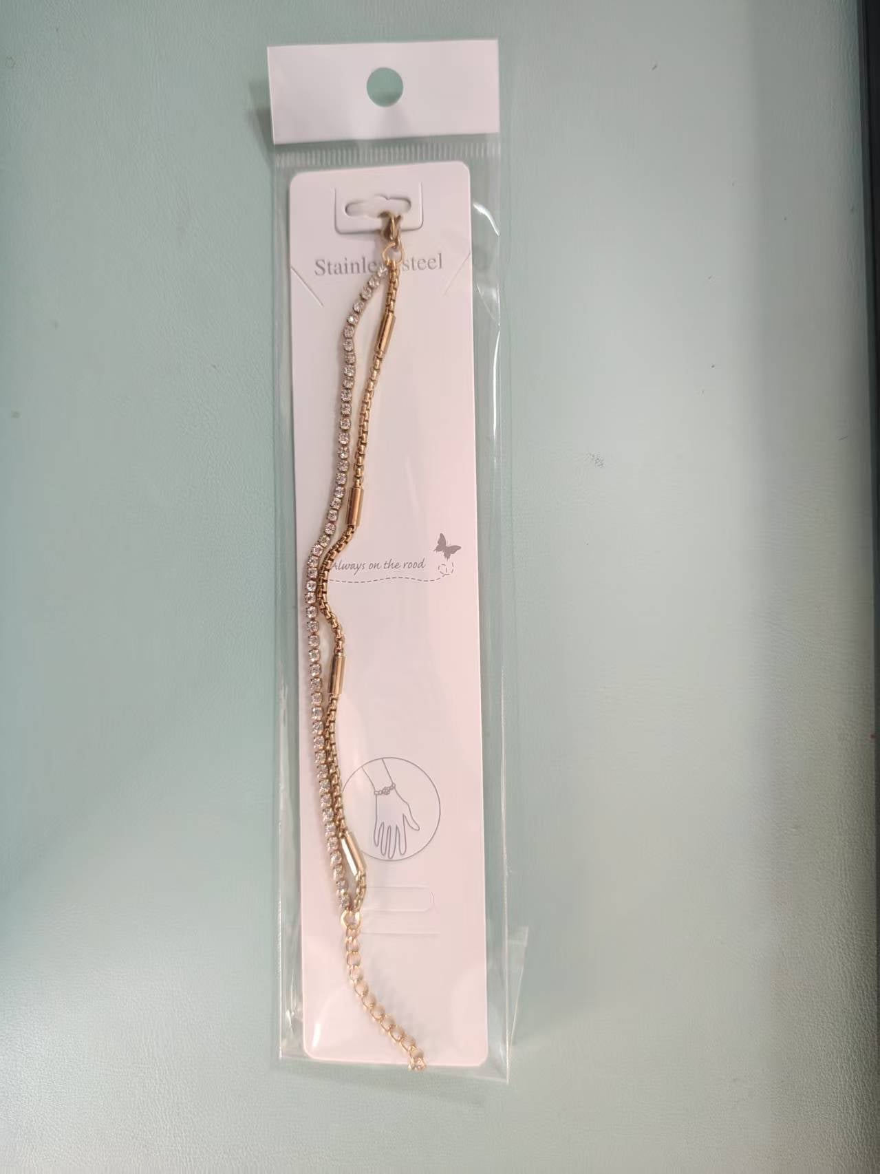 Zircon Tennis Chain Light Luxury Cold Style Girlfriends Full Diamond Bracelets