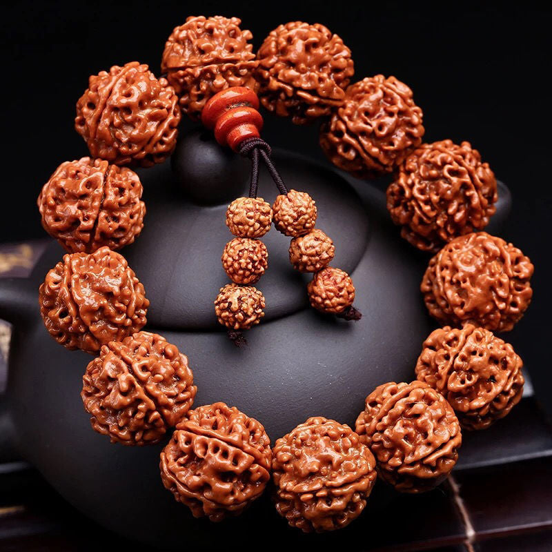 Nepal Five Faces Beads Bodhi Original Bracelet