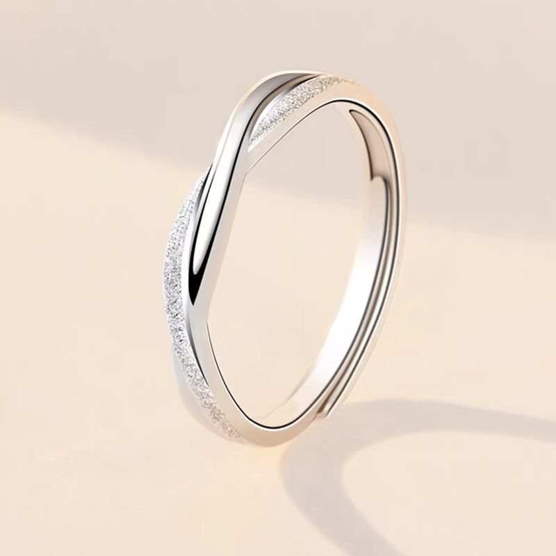 Mobius Endless Love Couple Pair Niche Design Female Simple Ring