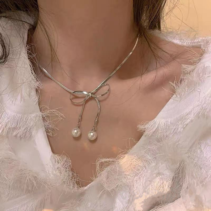 Women's With Broken Sier Exquisite Small Beads For Necklace