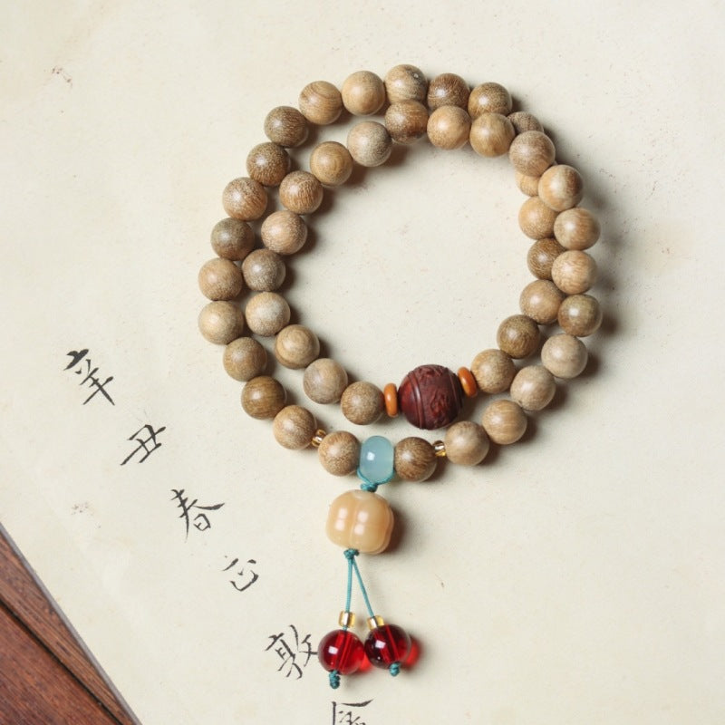 Men's Milk Fragrance Wooden Hand String Chain Artistic Female Life Gift Bracelet