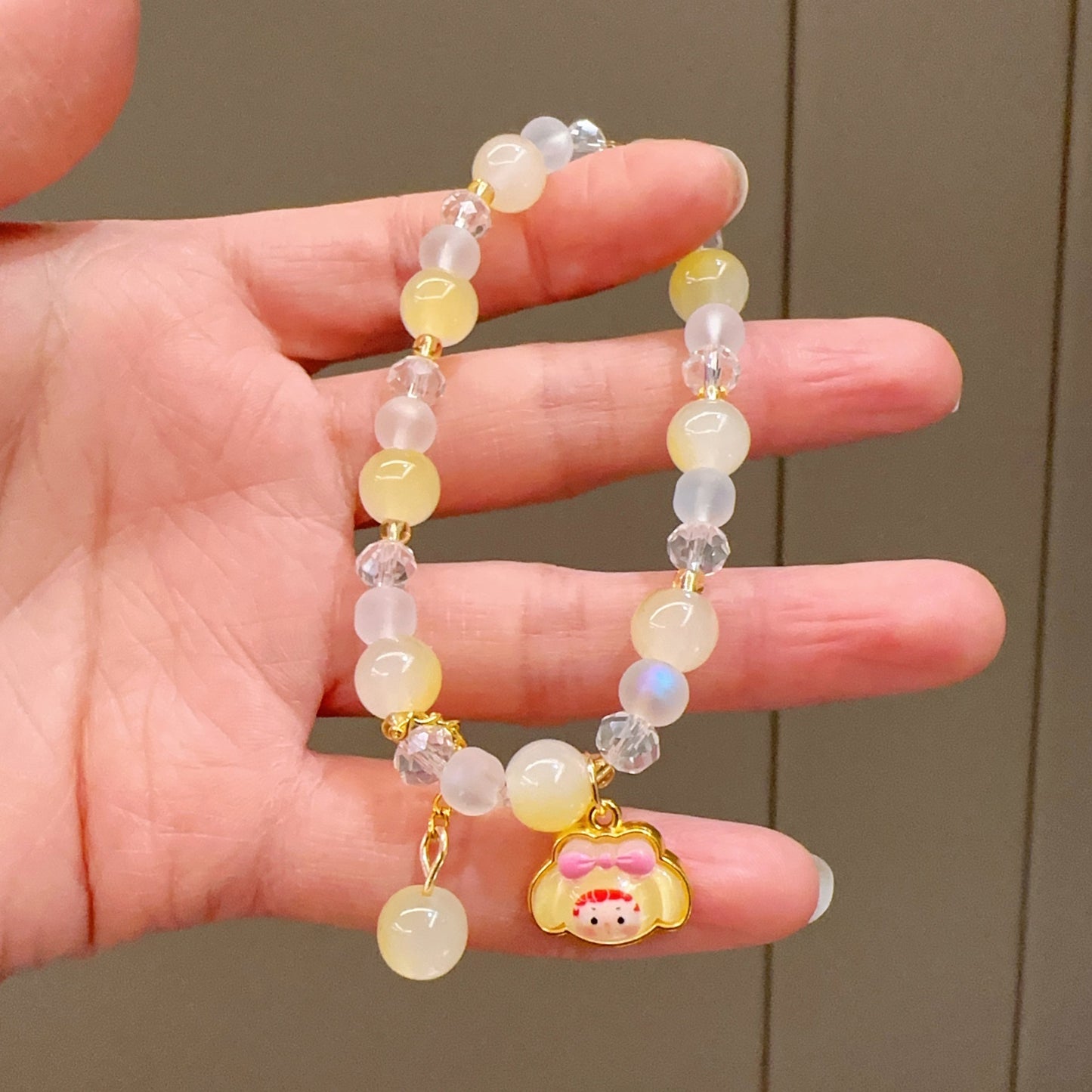 Glamorous Casual Cartoon Ice Crystal Clow Bracelet