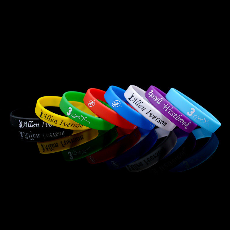Basketball Sports Durant Silicone For Soccer Bracelets