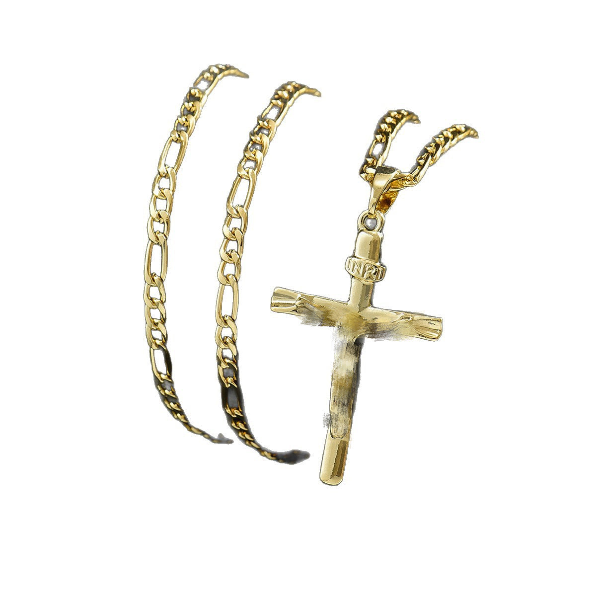 Men's Design Alloy Cross High Sense Necklace