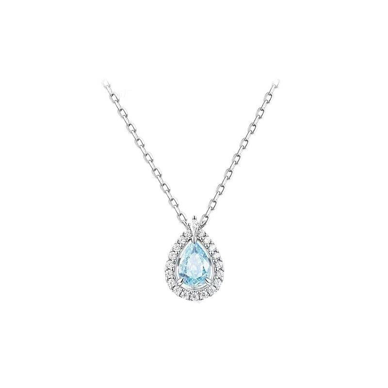 Water Drop Minority Simple Clavicle Chain Fashion Birthday Gift For Necklaces