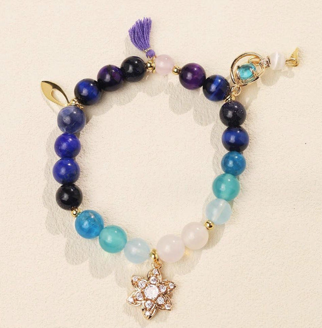 Derived Stray Two-dimensional Celebrity Impression Beaded Personality Bracelet