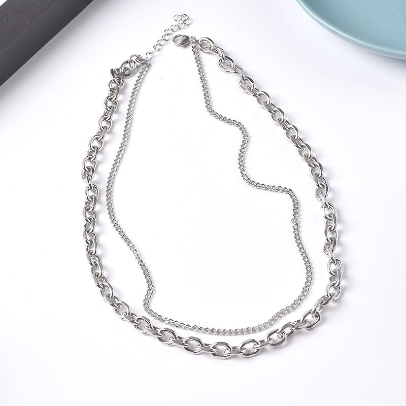 Women's Steel Sweater For Niche Design Trendy Necklaces