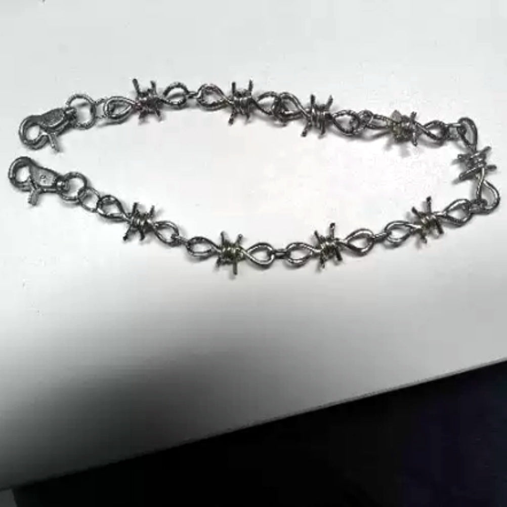 Women's Style Metal Thorns Punk Hip Hop Trendy Cool Clavicle Necklaces