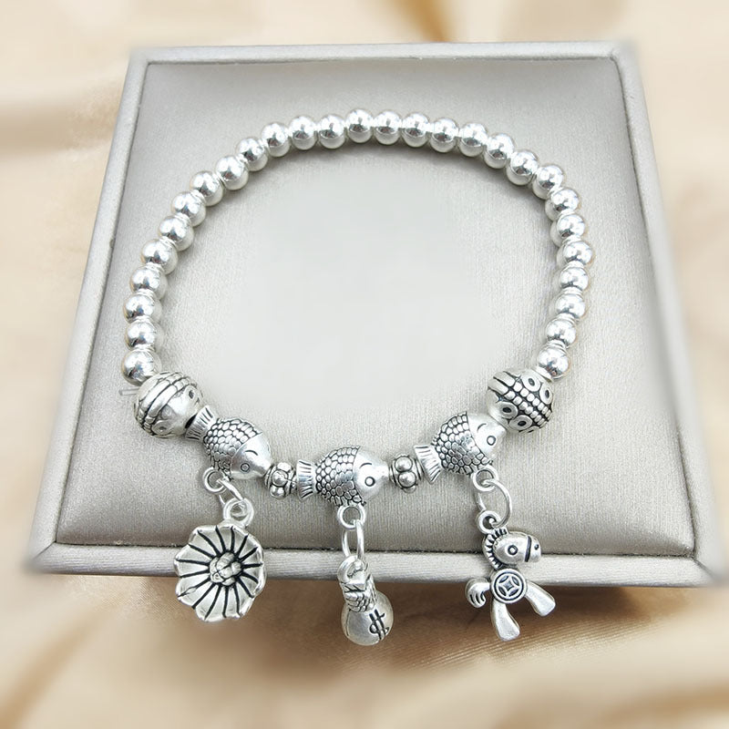 Retro Style Special Immediately Rich Flower Bracelets