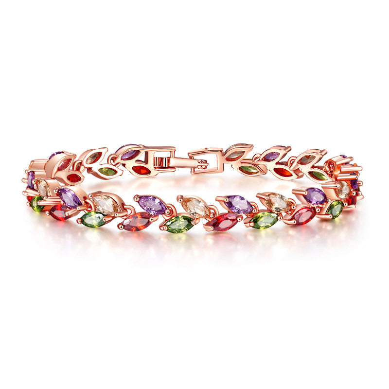 Women's Style Personalized Color Crystal Fashion Jewelry Bracelets