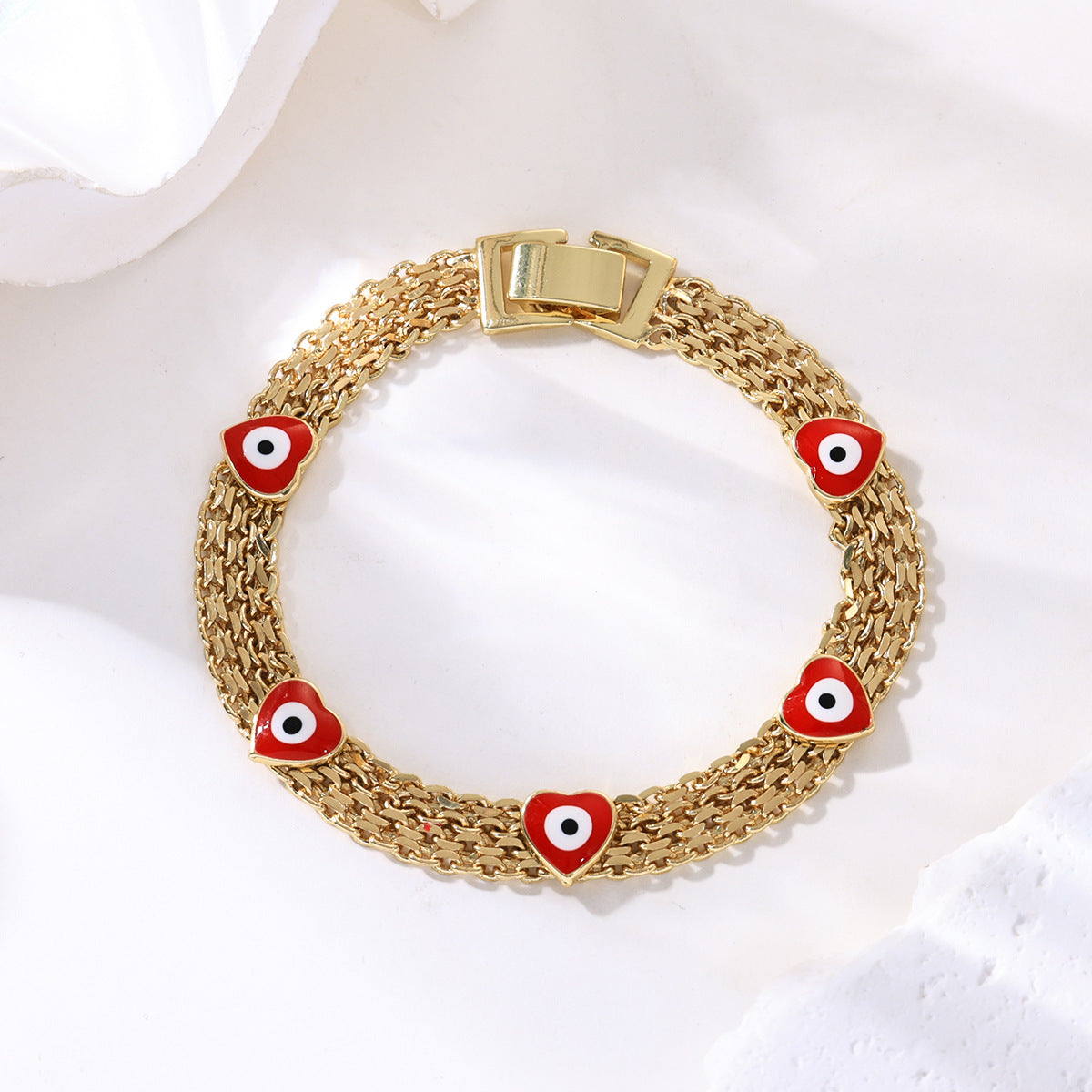 Bohemian Devil's Eye Elephant Female Cartoon Fun Vacation Bracelets