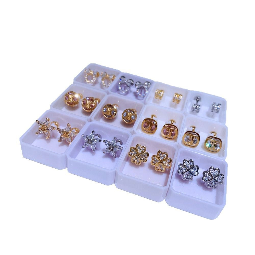 Medical Titanium Steel Ear Bone Collection Earrings
