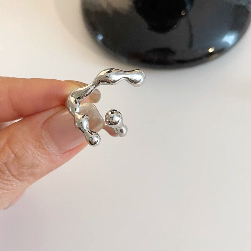 Female Index Finger Niche Design Personalized Exaggerated Retro Rings