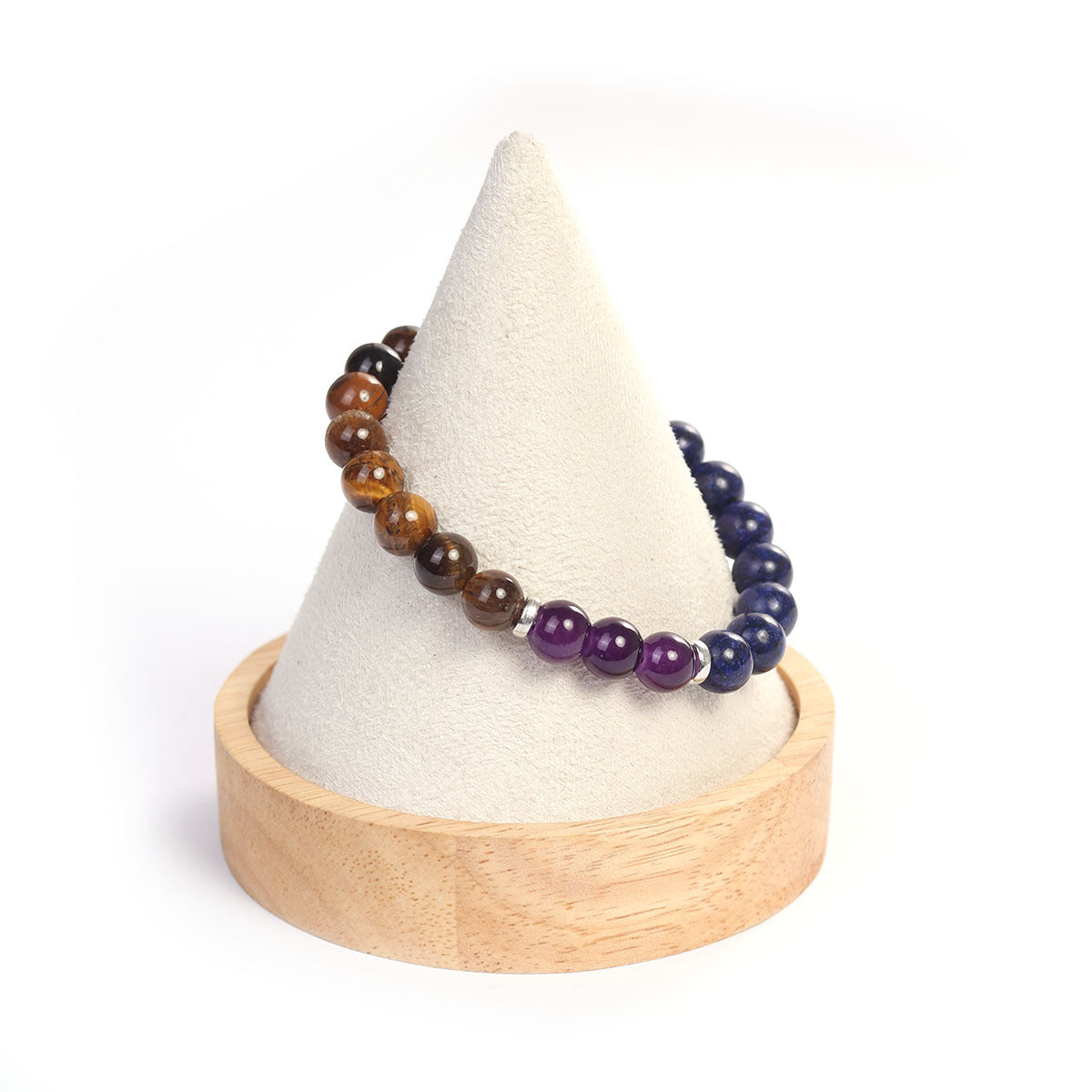 Women's & Men's Eye Lapis Lazuli Protection Unisex Style Anxiety Handmade Mother's Day Bracelet