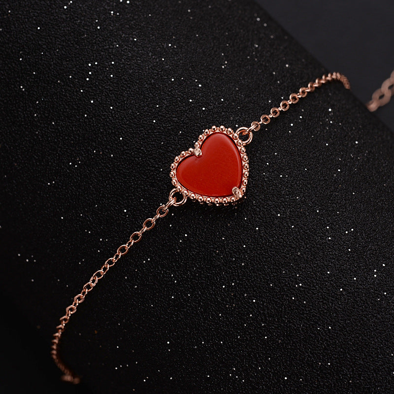 Female Versatile High Sense Personality Retro Box Chain Fashion Bracelets