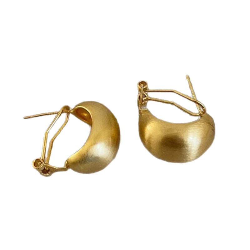 Female Light Luxury High Sense Fashionable Versatile Simple Earrings