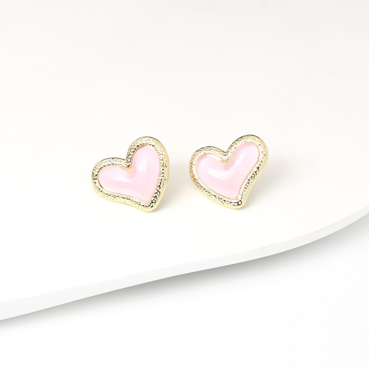 Opal Graceful Geometric Diamond Water Drop Earrings