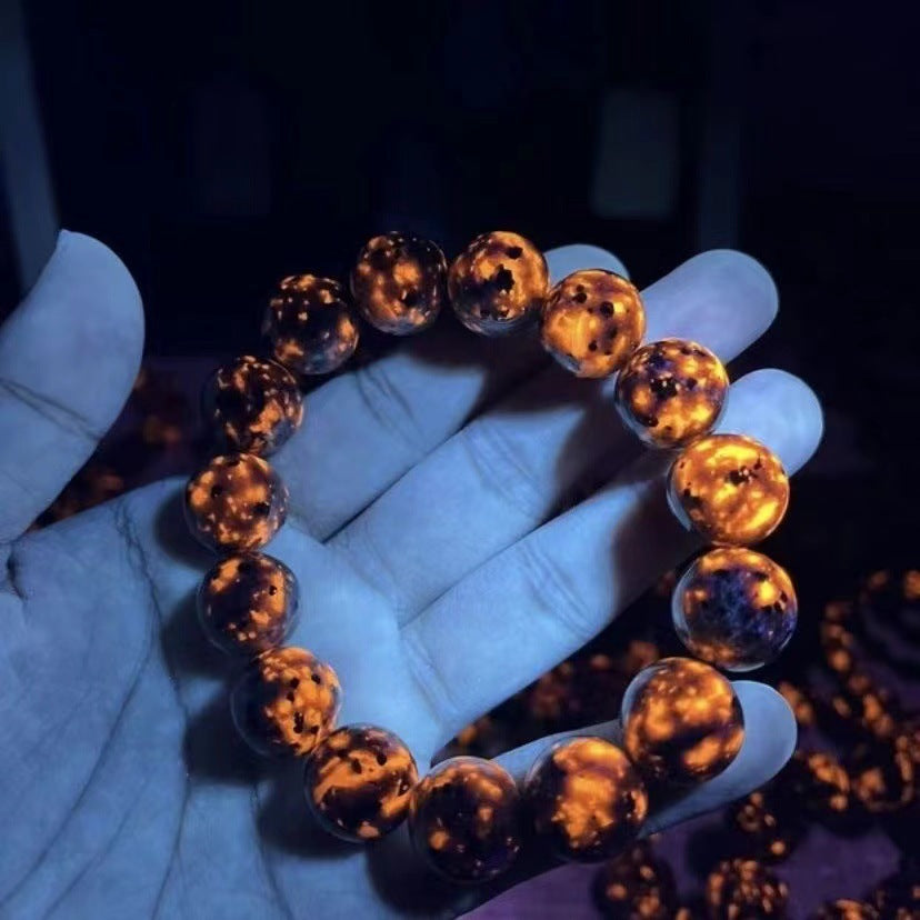 Live Flame Stone Card Fire Spirit Necklaces