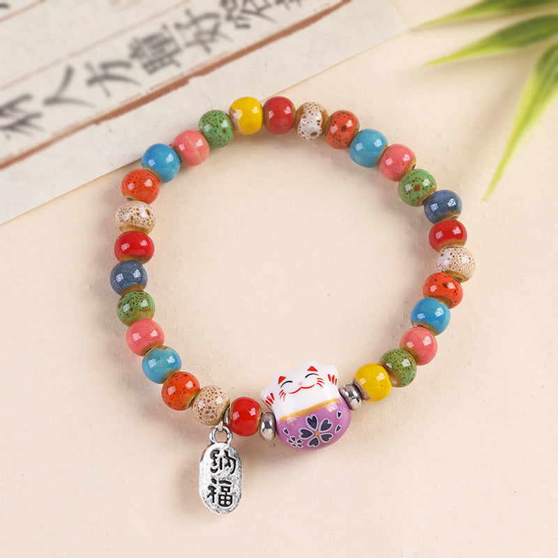 Simple Chinese Ethnic Style Female Niche Bracelet