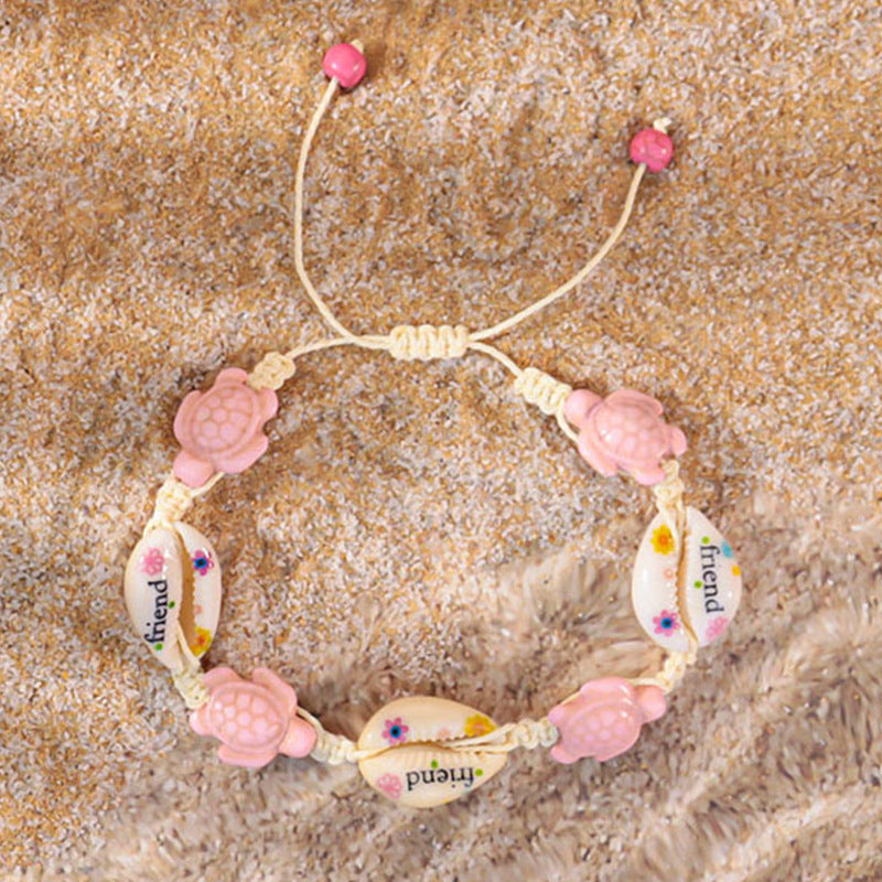 Holiday Ocean Style Cartoon Shell Design Starfish Necklaces