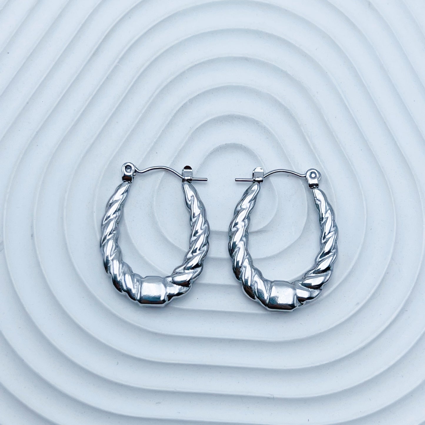 Irregular Stainless Steel Do Not Fade Ear Earrings
