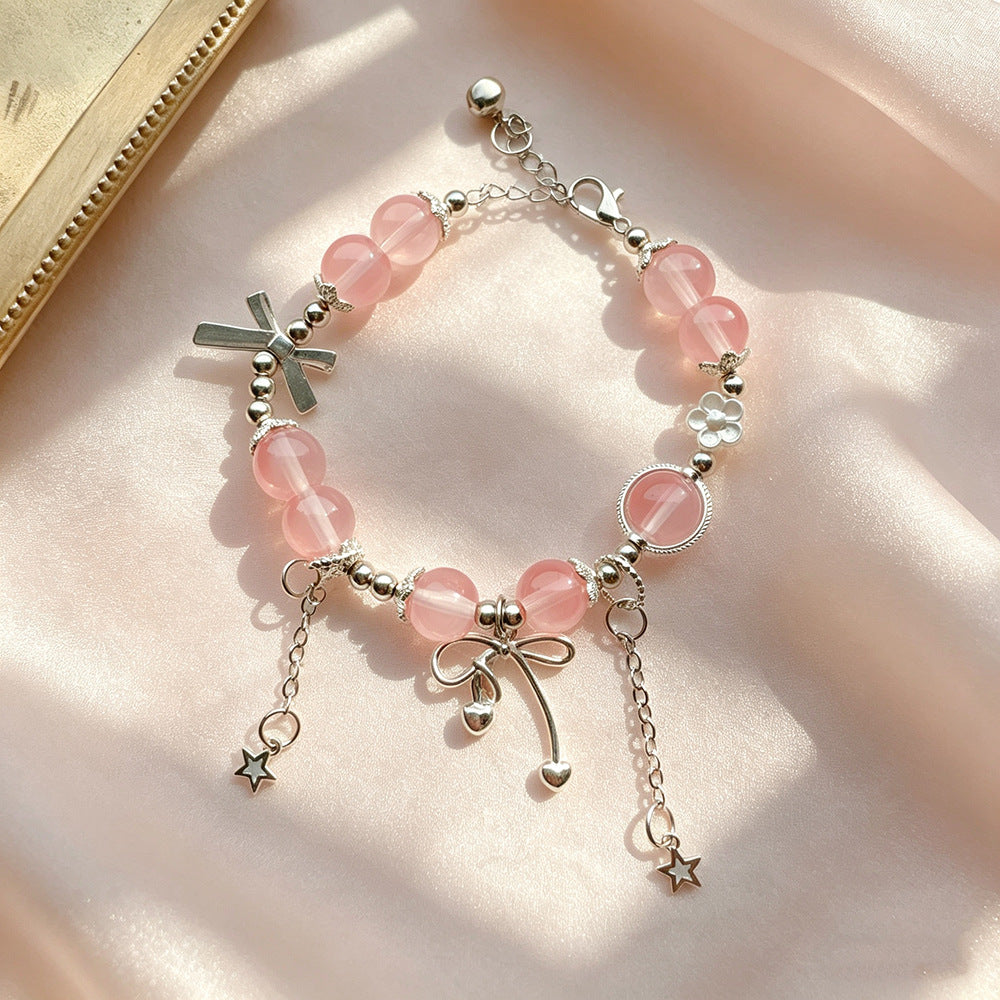 Women's Sweet Crystal Beaded Design Super Fairy Bracelets