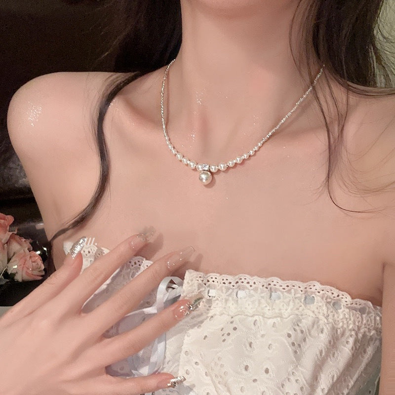 Women's Of Sier Pearl For Light Luxury Minority Advanced Pendants