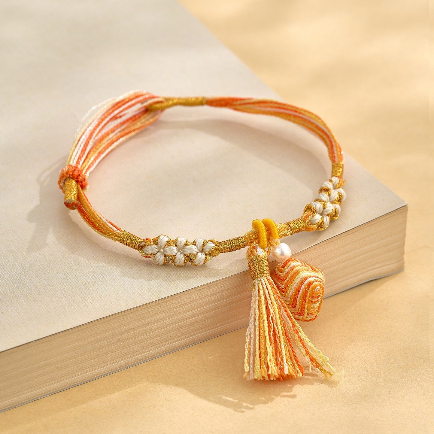 Dragon Boat Festival Colorful Rope Small Red Hand-woven Tiger Head Bracelet