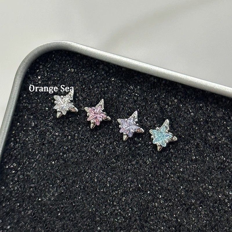 Women's Zircon Tassel Light Luxury High Sense Stud Earrings